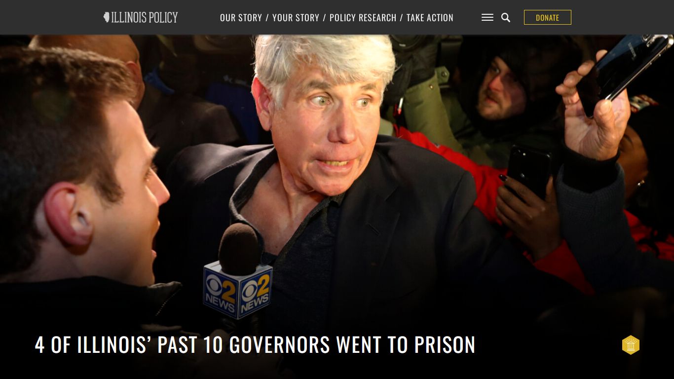 4 of Illinois’ past 10 governors went to prison